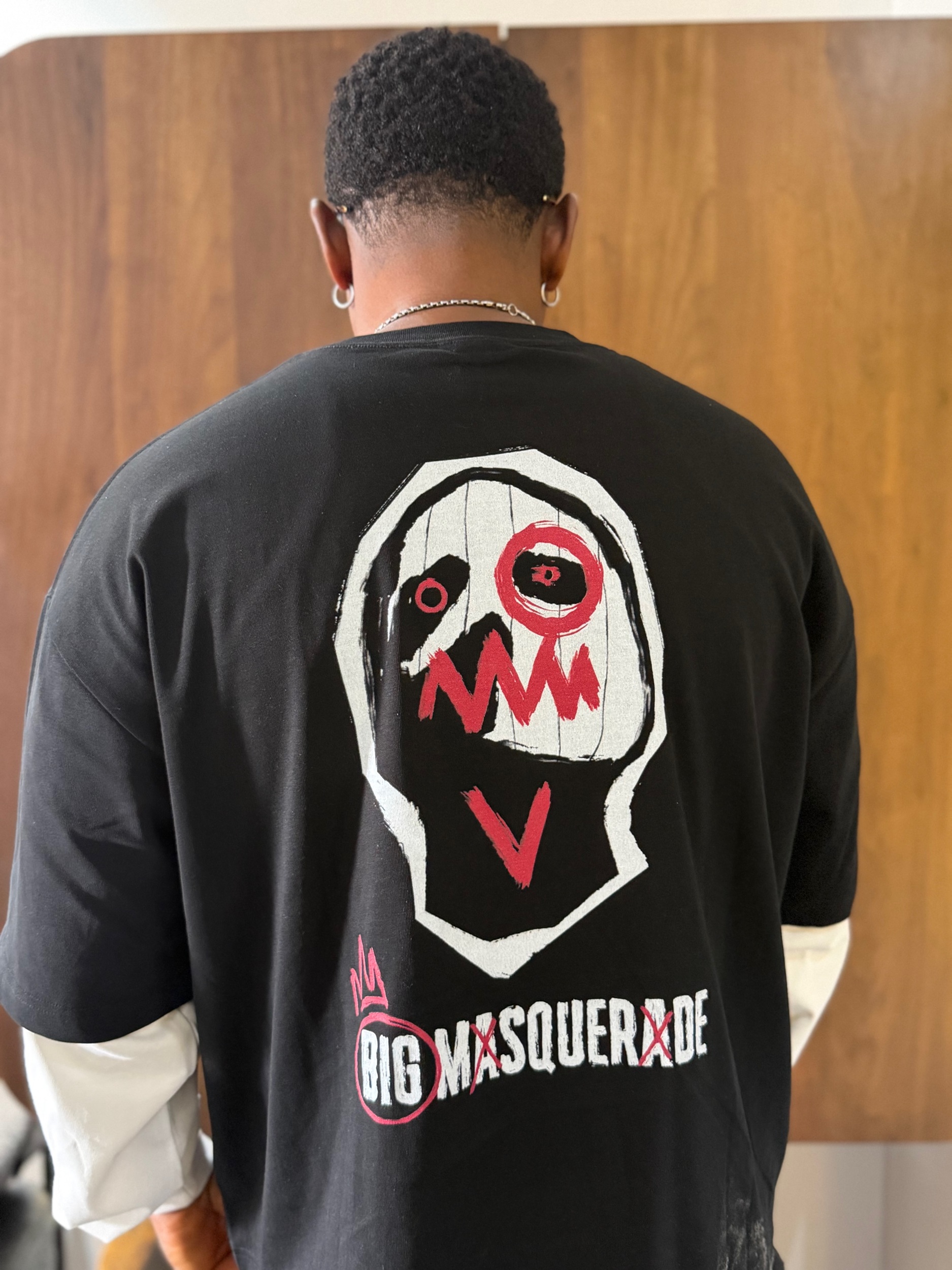 Big Masquerade Layered Long-Sleeve - Image 3